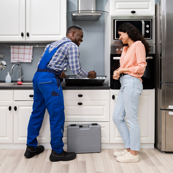 can you provide an estimate for cooktop repair before beginning any work in Elmer Oklahoma